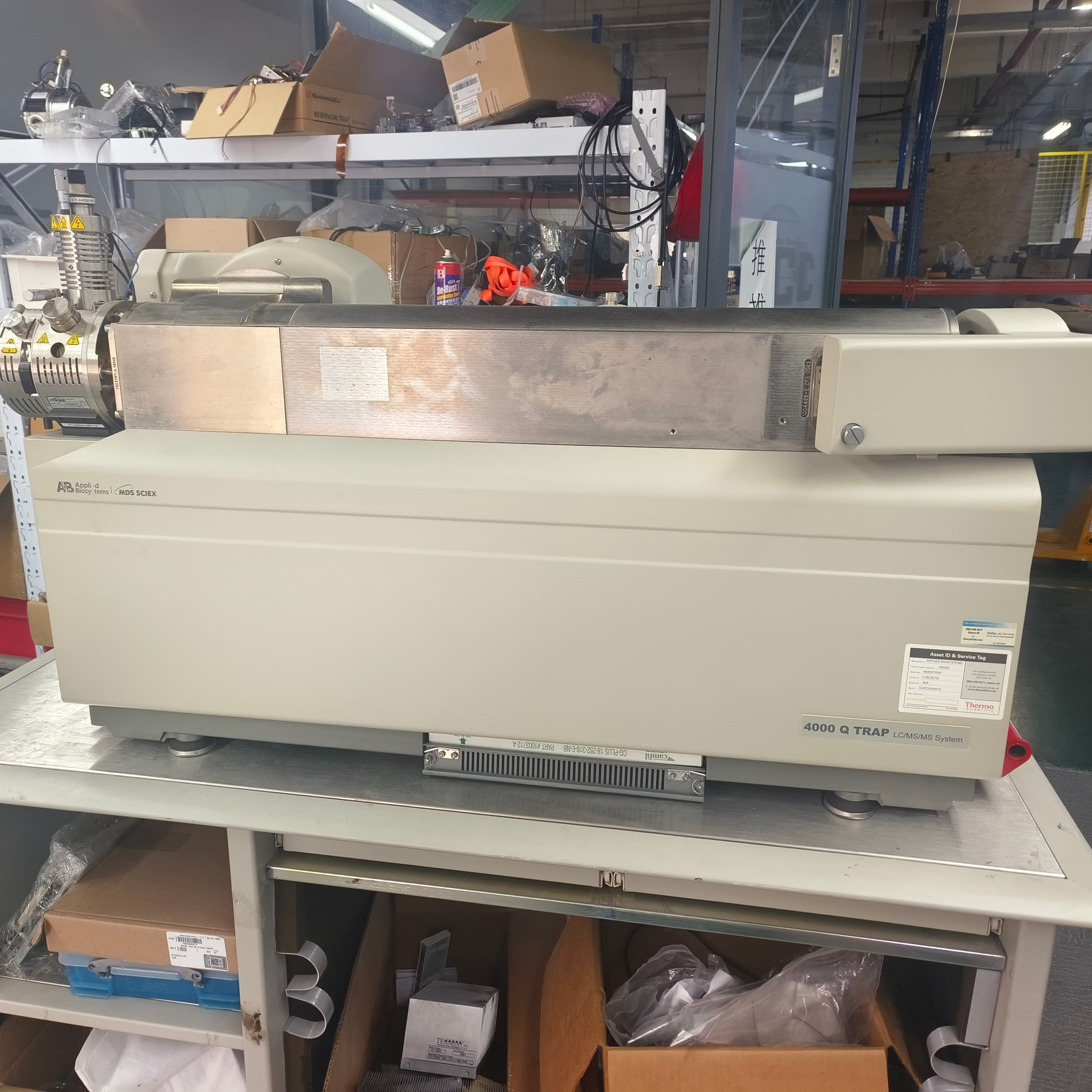 Used AB Sciex API 4000 LC-MS/MS system