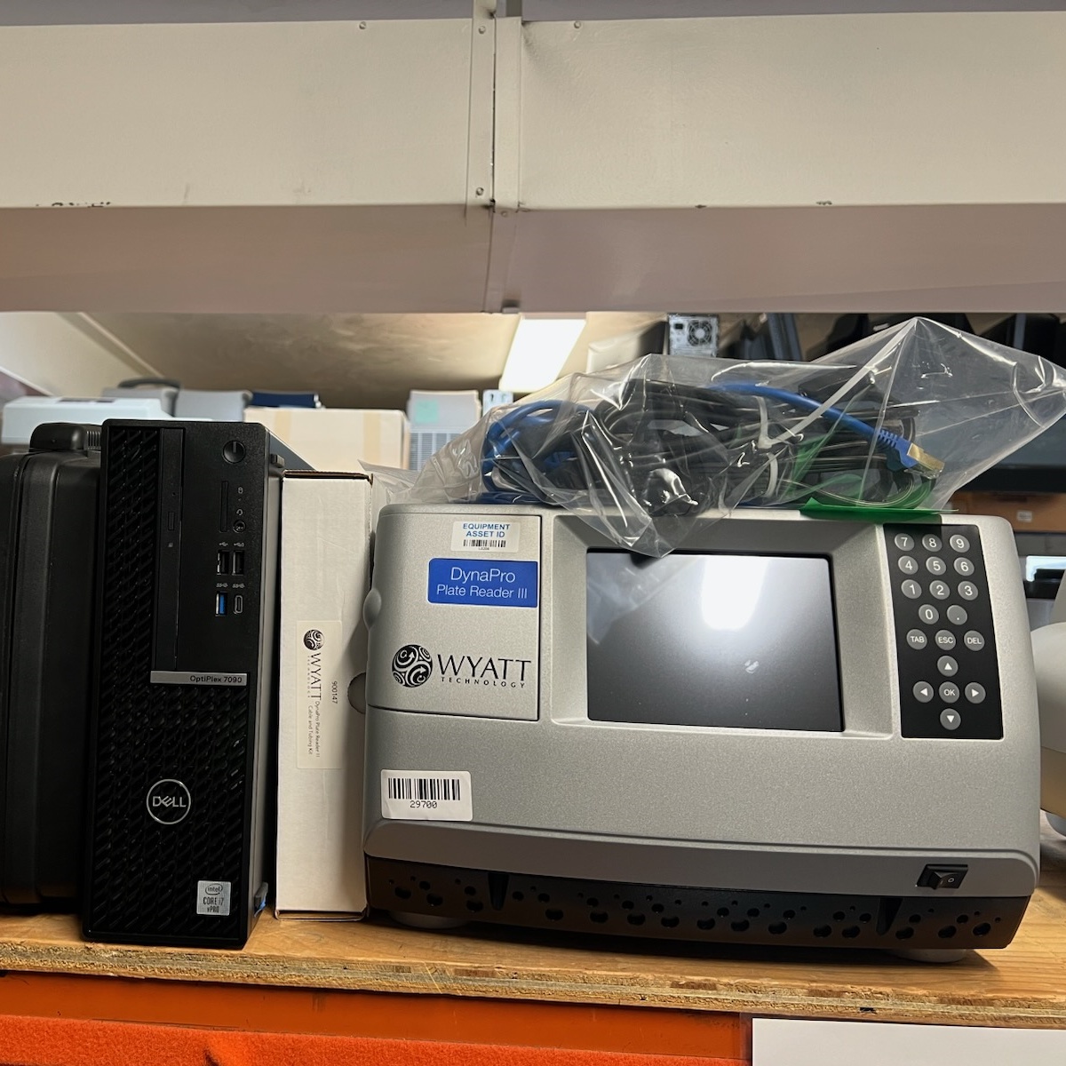 Wyatt DynaPro Plate Reader Dynamic Light Scattering (DLS) System
