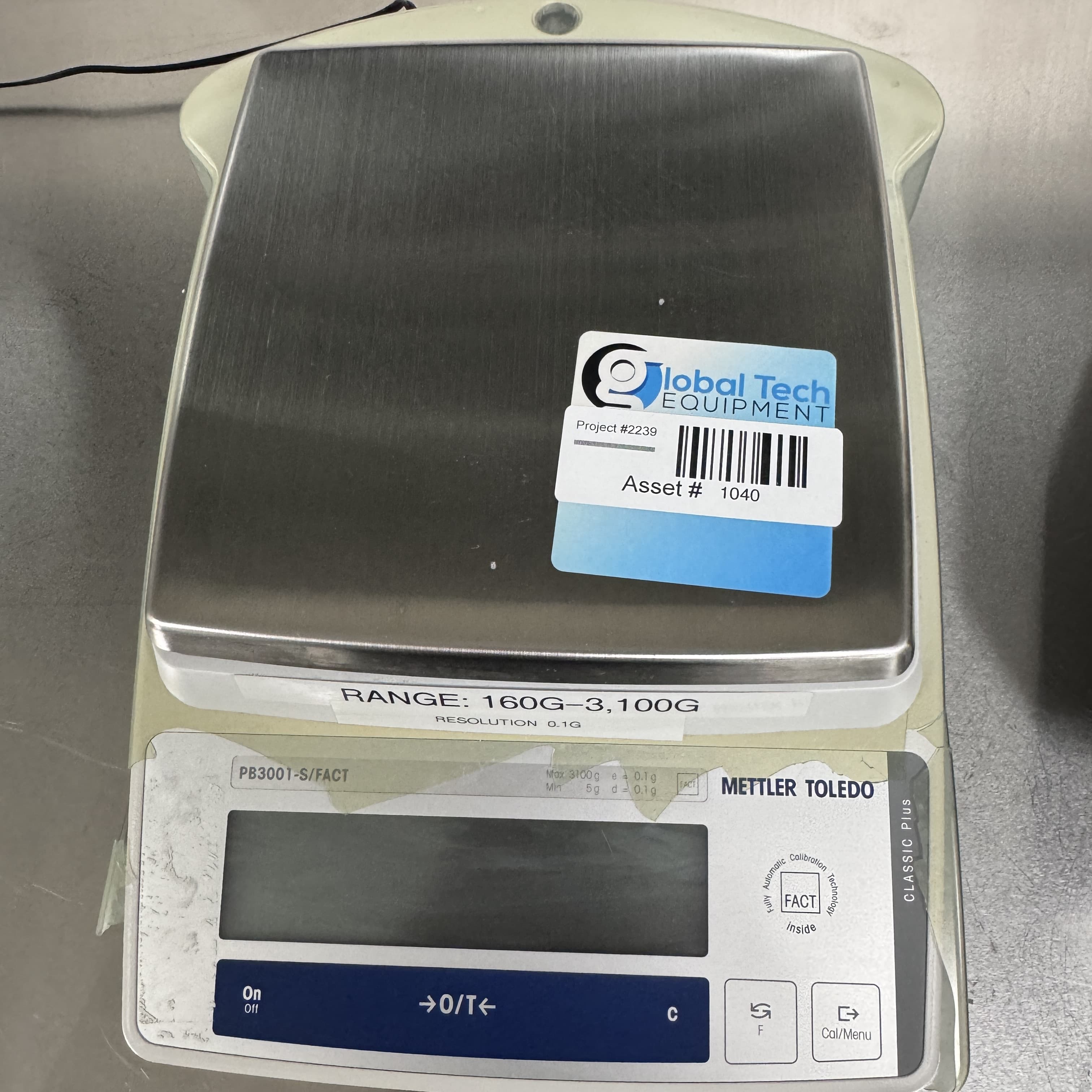 Mettler Toledo PB3001-S/FACT balance