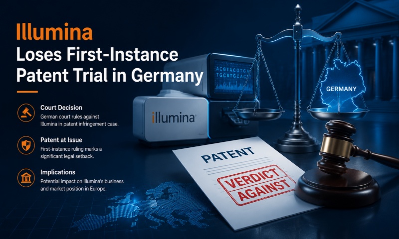 Illumina Loses First-Instance Patent Trial in Germany as Sequencing Systems Face Sales Ban and Recall Order