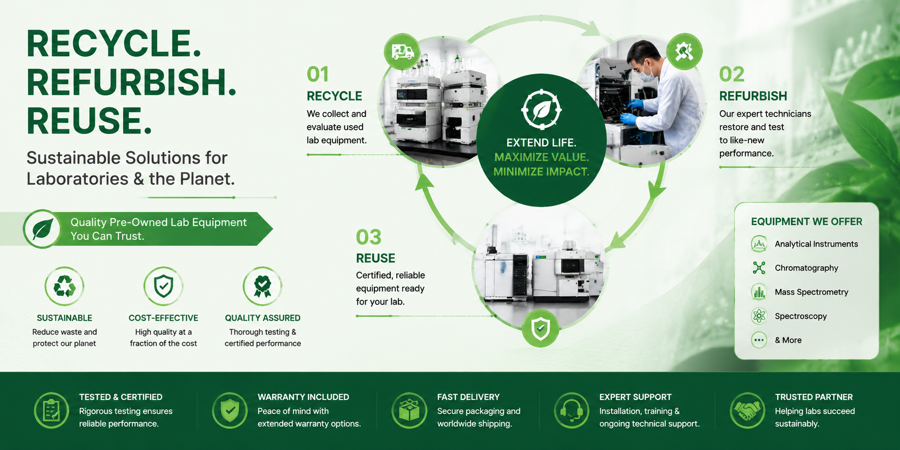 Lab Revive Services Expands Specialized Laboratory Instrument Buyback and Recycling Business Across the United States
